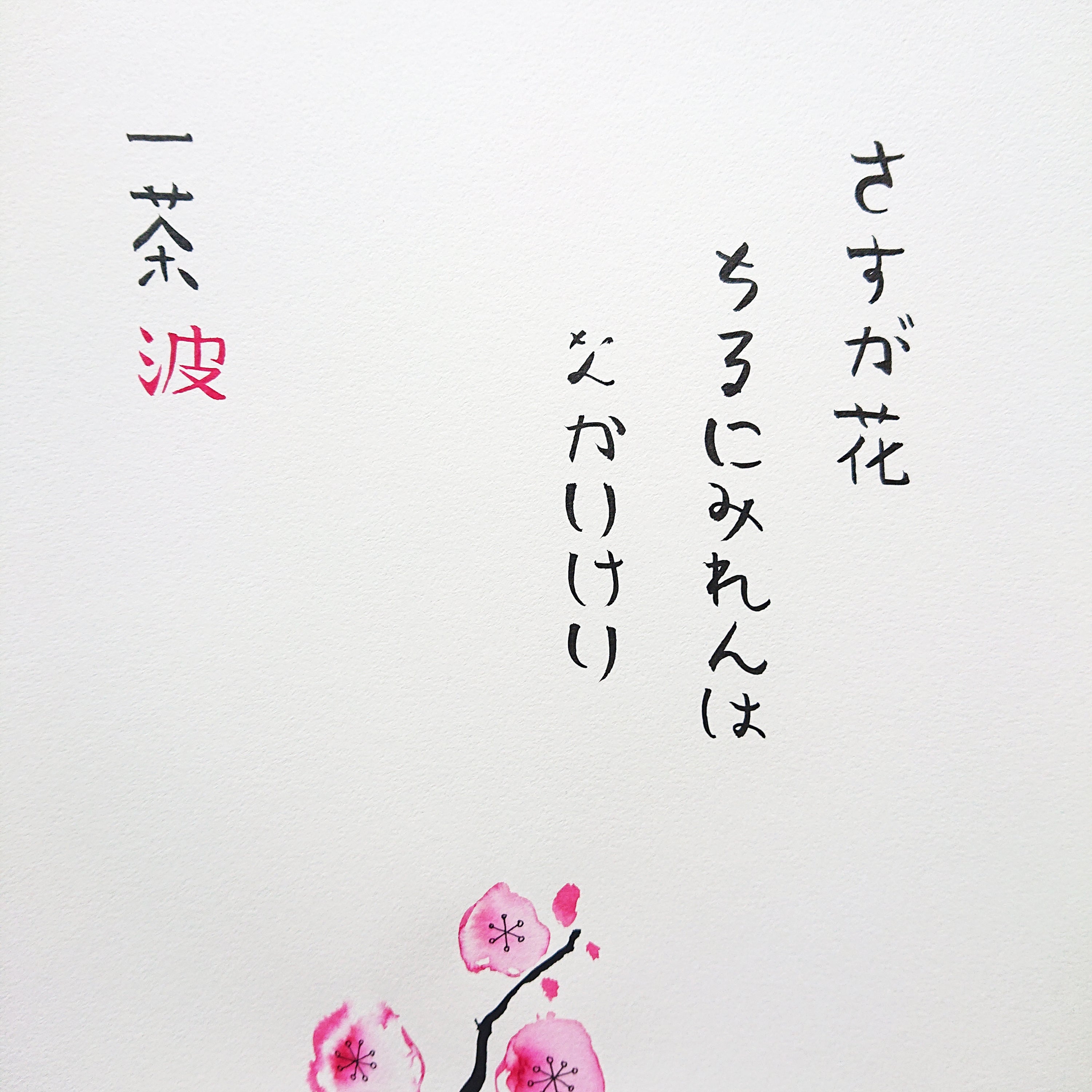No. 4 Cherry Blossom No Regrets