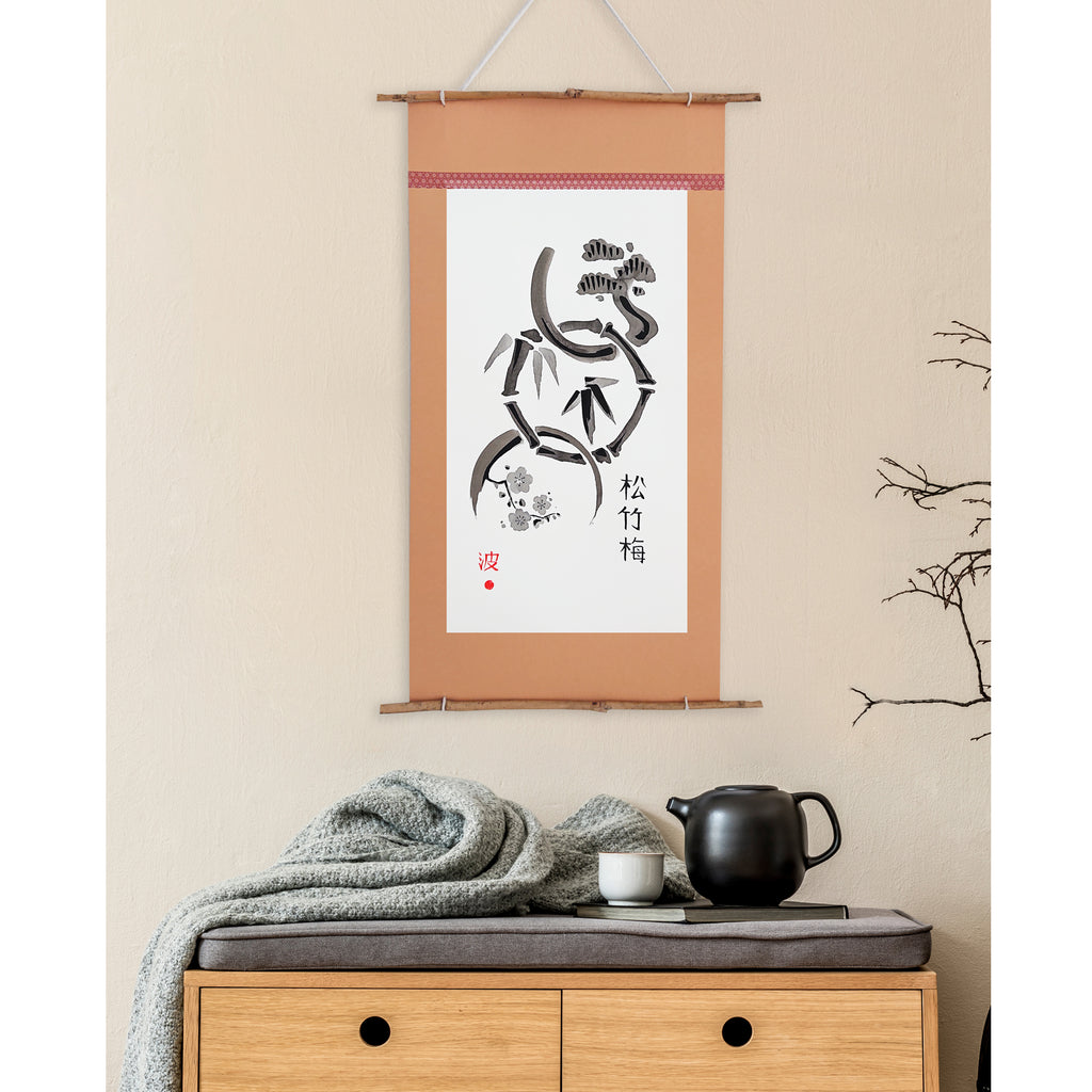 No. 6 Sho-Chiku-Bai - the Three Friends of Winter